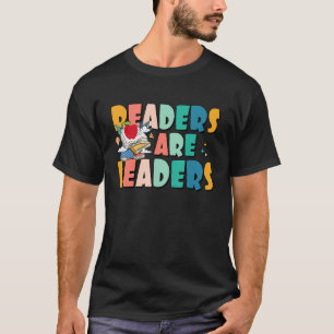 Lezers zijn leerkrachten Inspirerend terug naar T-shirt