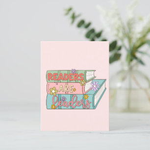 Lezers zijn leiders – Schattige en Inspirerend boe Briefkaart