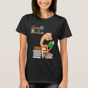 lezersboekenwurm t-shirt