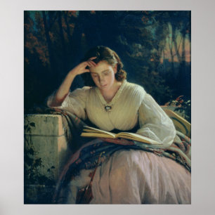 Lezing , 1863 poster