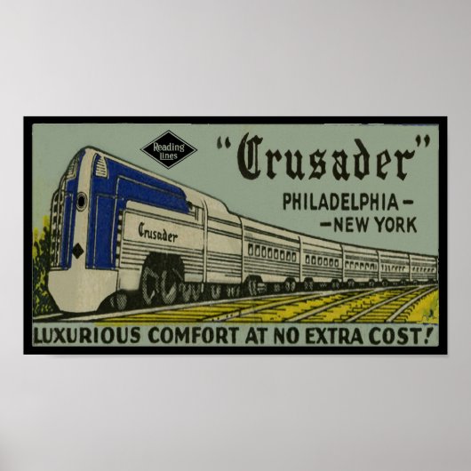 Lezing Railroad Crusader 1937 Poster (Voorkant)