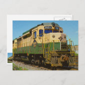 Lezing Railroad GP-30 #3601 Briefkaart (Voorkant / Achterkant)