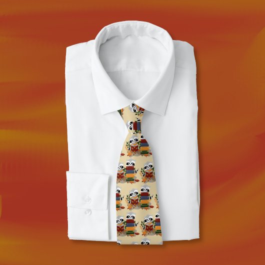 Lezing wasberen lichtgeel Stropdas