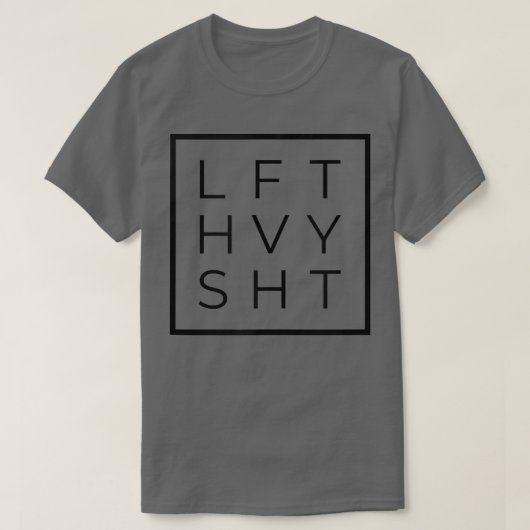 Lft Hvy Sht T-shirt (Design voorkant)