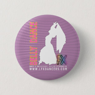 LFX Dancers Belly Dance Tribal Cabaret Fusion Ronde Button 5,7 Cm