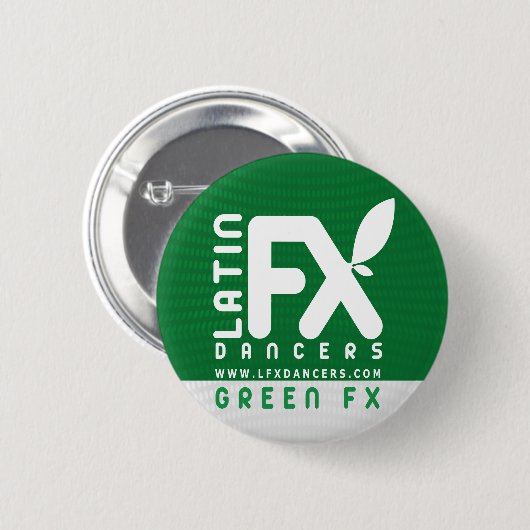 LFX Groene Button (Voorkant /achterkant)