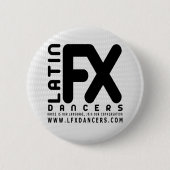 LFX Officiële Button White (Voorkant)