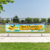 LG Deli, zakelijk, noem maar op de buitenband Spandoek (Insitu)