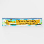 LG Deli, zakelijk, noem maar op de buitenband Spandoek (Horizontaal)