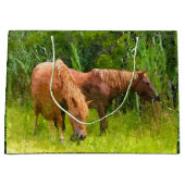 Lg GIft Sac Assateague Ponies (Devant)