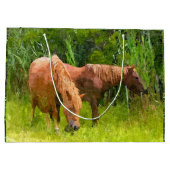 Lg GIft Sac Assateague Ponies (Dos)