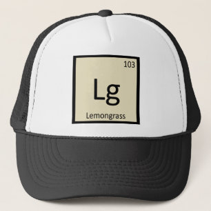 Lg - Lemongrass Chemie Periodiek Systeem Symbool Trucker Pet