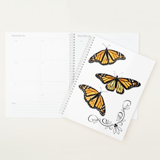 Lg Planner 3 monarques (Devant avec enveloppe)