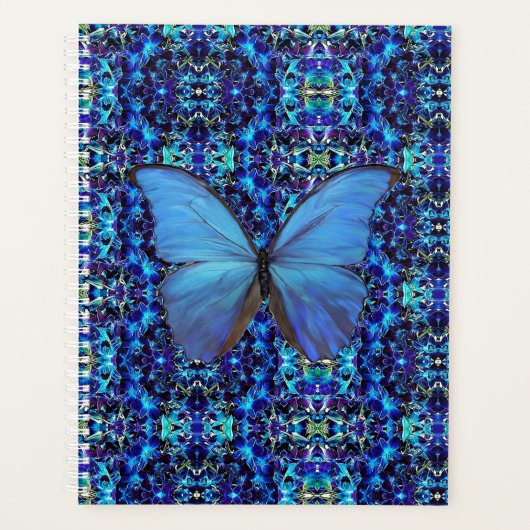 Lg Planner Blue Butterfly (Voorkant)