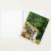 Lg Planner - Clematis violet sur le mur (Devant avec enveloppe)