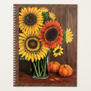 Lg Planner - Fleurs de soleil/Citrouilles