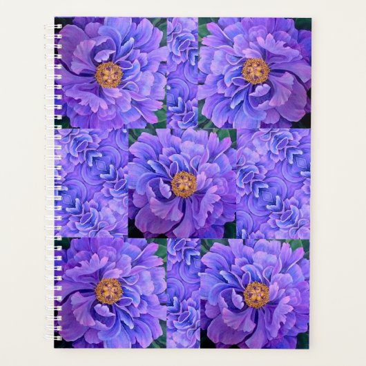 LG Planner Lavender Peony (Voorkant)