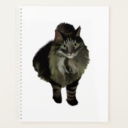 Lg Planner Maine Coon Chat (Devant)