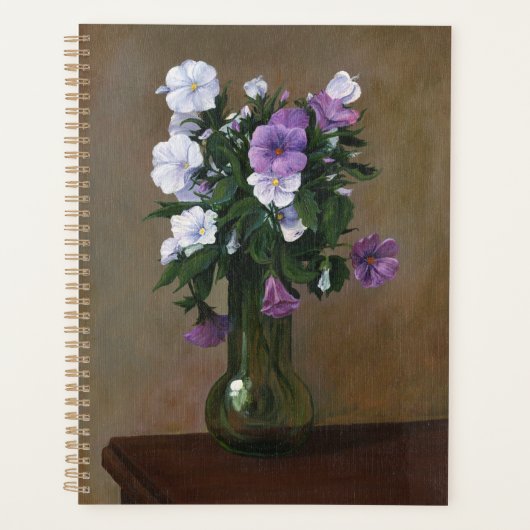 Lg Planner - Mallows in Vase (Devant)