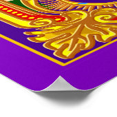 LG. Poster du Carnaval de Mardi Gras - Thème (Coin)