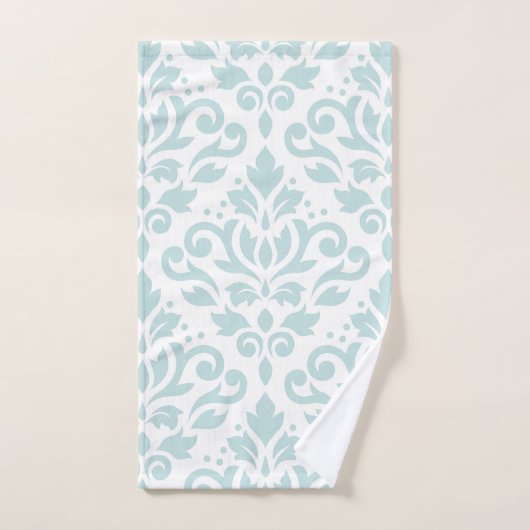 LG Ptn van het Damast van de rol Lt. Duck Egg Blue Handdoeken (Handdoek)