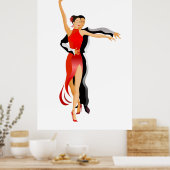 LG. Rumba Dancers Dance Series Poster (Keuken)