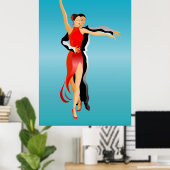 LG. Rumba Dancers Dance Series Poster (Thuiskantoor)