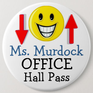 LG. School Hall Pass / Button door SRF