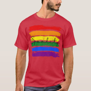 Lgbetq Rainbow Pride Flag Equality Rights Lgbt Com T-shirt