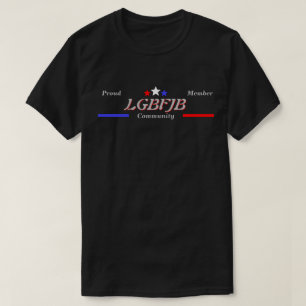 LGBFJB lid Red White Blue Stars Dk T-Shirt
