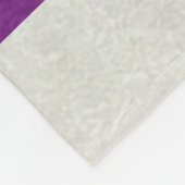 LGBT Ally Pride vlag gekleurde achtergrond Fleece Deken (Hoek)