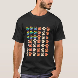LGBT-ally trots kat poot kitten Amerikaanse vlag 4 T-shirt
