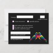 LGBT Avec menu – Doves of Promise (Dos)