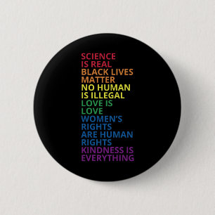 Lgbt- bondgenoot T-shirt  Ronde Button 5,7 Cm