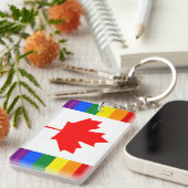 LGBT Canada Sleutelhanger (Voorkant Rechts)