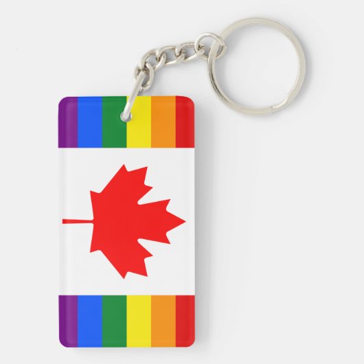 LGBT Canada Sleutelhanger (achterkant)