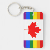 LGBT Canada Sleutelhanger (Voorkant)