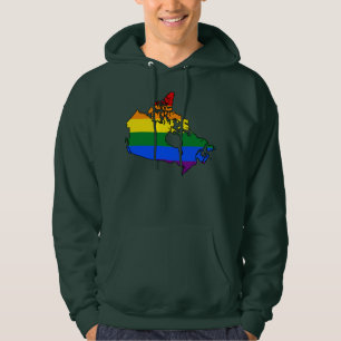 LGBT Canadese trotskaart T-shirt