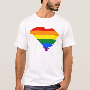 LGBT Caroline du Sud, drapeau américain T-Shirt
