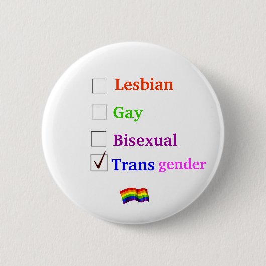 LGBT Check Button (Voorkant)