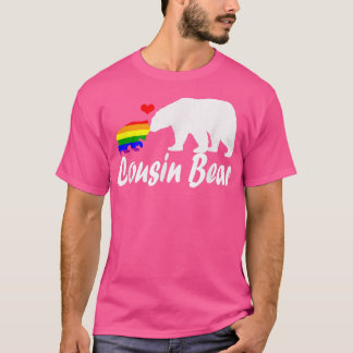 Lgbt Cousin Beer Gay Pride Equal Rights Rainbow 35 T-shirt