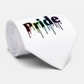 LGBT+ Cravate de fierté (Roulé)