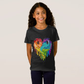 LGBT Dragon T-shirt (Voorkant volledig)
