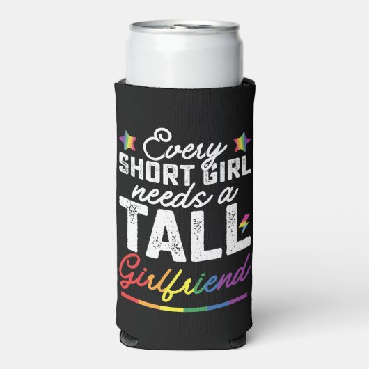 LGBT Elk klein meisje heeft een groot Vriendin nod (Seltzer Voorkant)