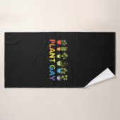 LGBT Funny Plante Gay Gardener (Serviette de bain)