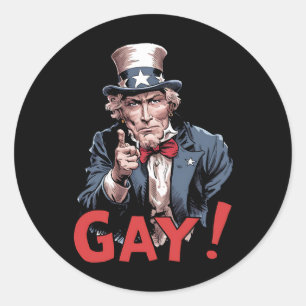 LGBT Gay Ally Pride Maand Grappig Ronde Sticker