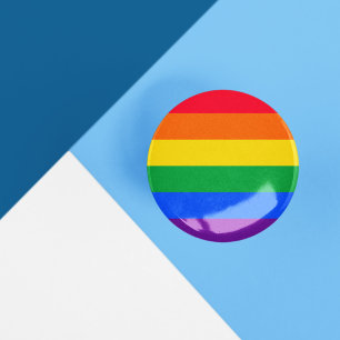 LGBT Gay Flag Rainbow Gender Diversity Pride Month Ronde Button 5,7 Cm