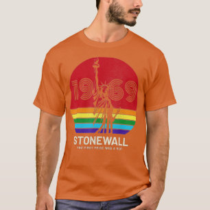 LGBT Gay Lesbian Pride 50e Jubileum Pride Mont T-shirt