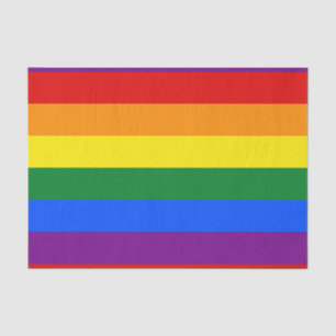 LGBT Gay Pride 6-Stripe regenboogvlag Tissuepapier