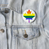 LGBT/Gay Pride Canada Button (In situ)